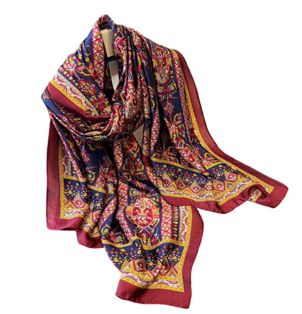 xyueanlo CC-040 Color Canvas Scarf - View 1